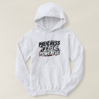 Progress Fühlt Sich Kraftvoll Frauen Pullover Hood