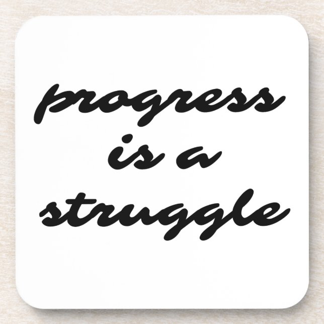 Progress-Hard-Kunststoff-Untersetzer Getränkeuntersetzer (Vorderseite)