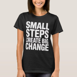Progress Mindset Inspirational Tee  