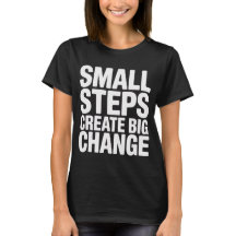 Progress Mindset Inspirierendes T-Shirt