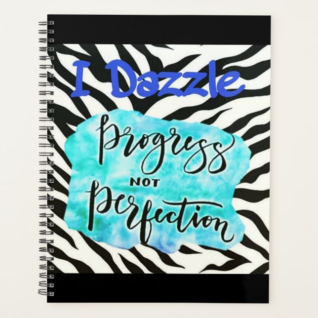 Progress Not Perfect Planner Planer (Vorderseite)