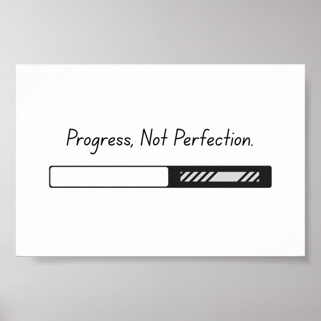Progress Not Perfect - Poster Art (Vorne)