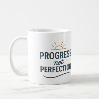 Progress, not perfection - Tea Mug Kaffeetasse