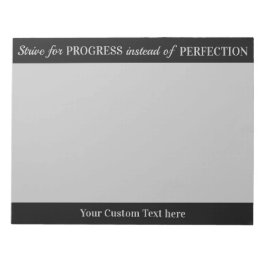 PROGRESS / PERFEKTIVE individuelle Notebooks Notizblock