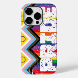 Progress Pride LGBTQ Case-Mate iPhone 14 Pro Hülle