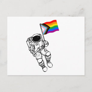 Progress Pride Mondmann Postkarte