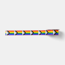 Progress Rainbow Flag Band, Prix Flag & LGBTQ Satinband