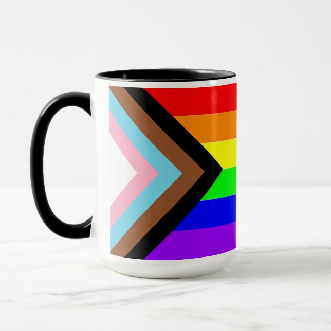 Progress Rainbow Pride Tasse (Links)