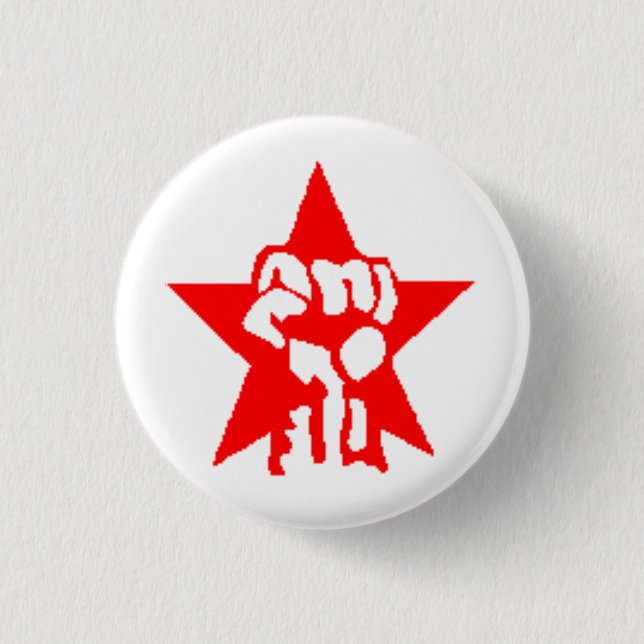Progressist-ArbeitsPartyknopf Button (Vorderseite)