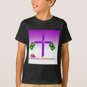 Progressista Cristão brasileiro Logo T-Shirt