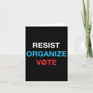 Progressive Amerikaner: Resist Organize Demokrat Karte