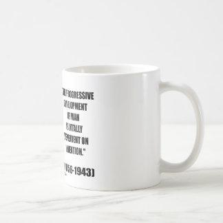 Progressive Entwicklung Nikola Teslas des Tasse