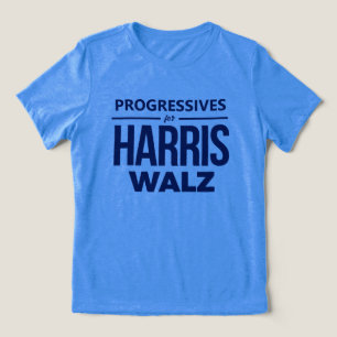 Progressive für Harris Walz Tri-Blend Shirt
