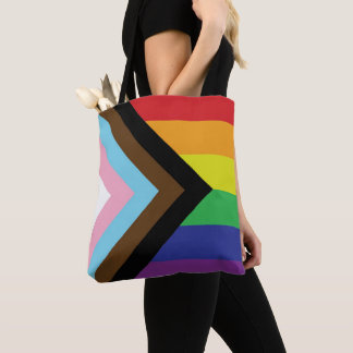 Progressive LGBTQIA-Flagge