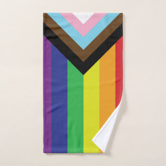 Progressive LGBTQIA-Flagge Handtuch