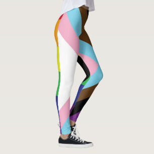 Progressive LGBTQIA-Flagge Leggings