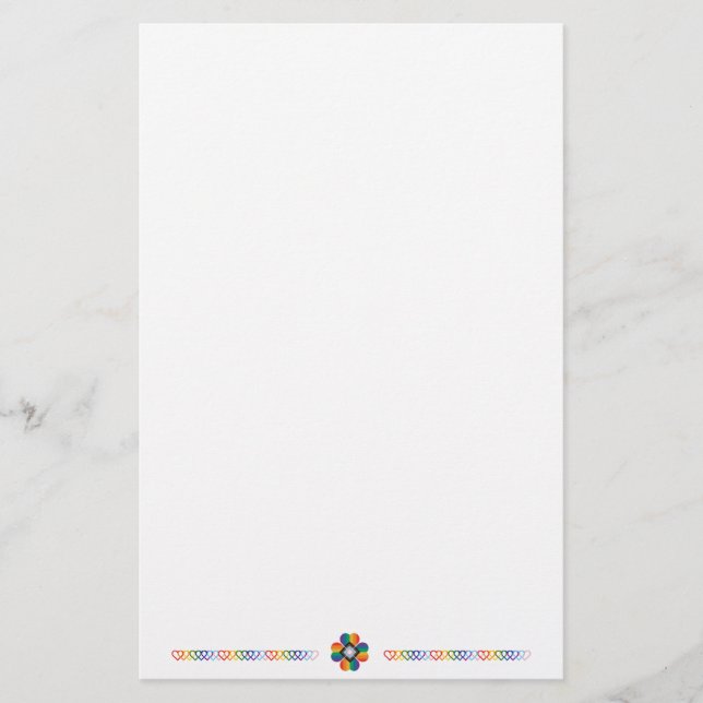 Progressive Stationäre Flagge Briefpapier (Vorderseite)