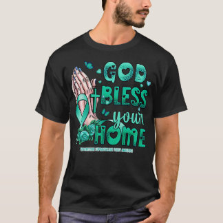 Progressive supranuclear Palsy Awareness Gott segn T-Shirt