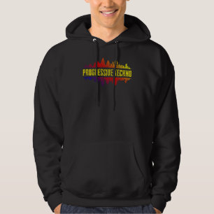 Progressive Techno Club Party Rave Music T-Shirt Hoodie