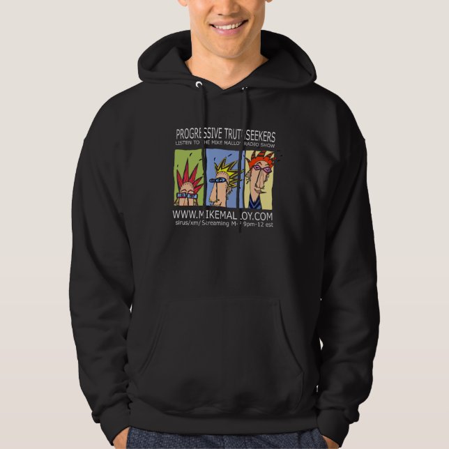 PROGRESSIVES TRUTHSEEKERS HOODIE (Vorderseite)
