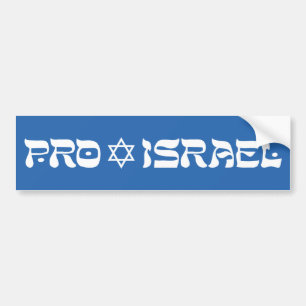 Proisrael Autoaufkleber