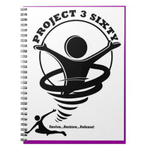 Project3Sixty gewundene e-gehend Zeitschrift Notizblock
