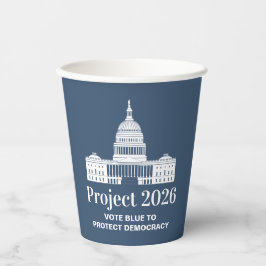 Project 2026 Vote for Democracy Pappbecher