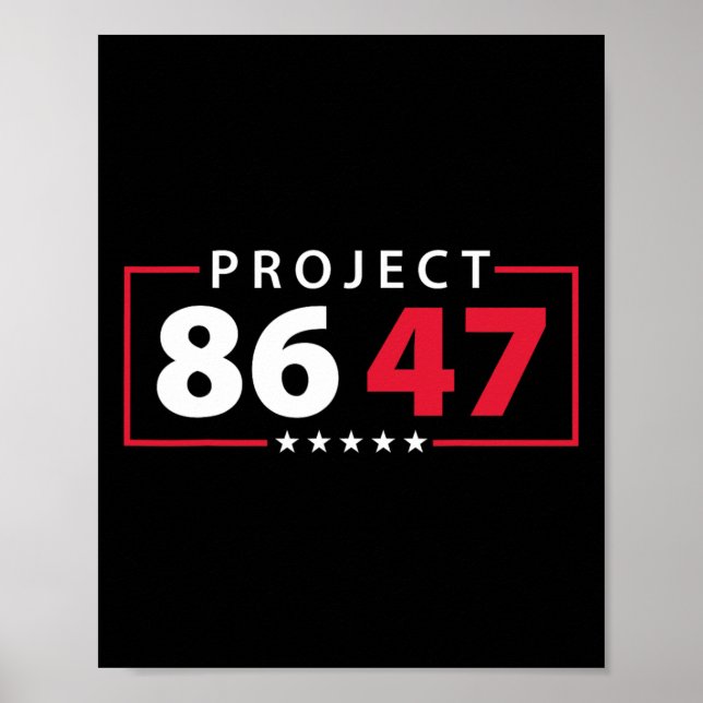 Project 8647 Resist Subtle Foxtrot Delta Tango Pro Poster (Vorne)