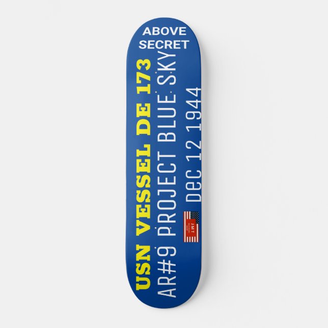 PROJECT BLUE SKY Skateboard (Vorderseite)