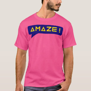 Project Hail Mary - Amaze (Gelb auf Blau) T-Shirt