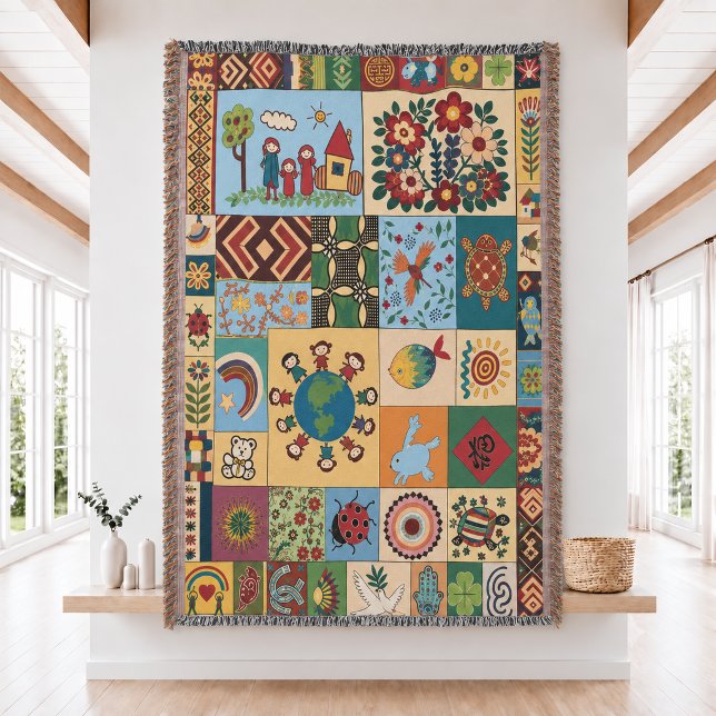 Project Hail Mary Patchwork-Wurfdecke  Decke (Von Creator hochgeladen)