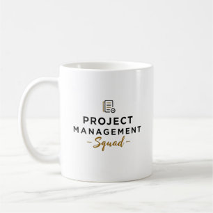 Project Management Squad – Dokumentensymbol Kaffeetasse