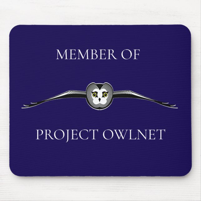 Project Owlnet-Mauspad Mousepad (Vorne)