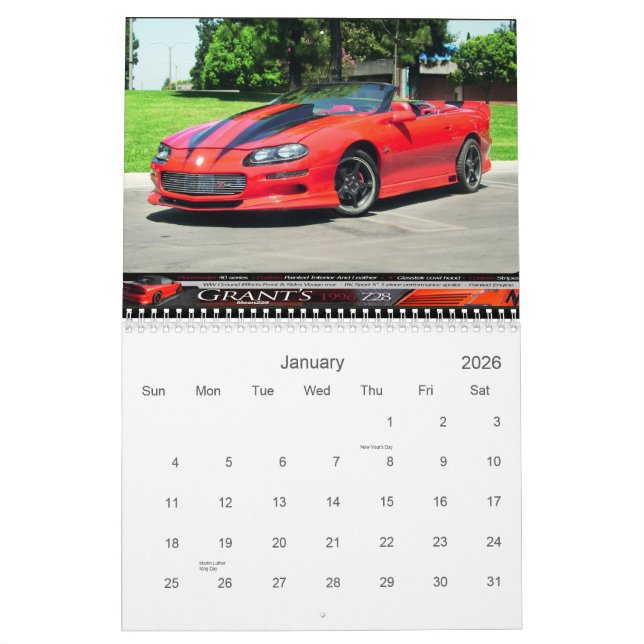 ProjectCamaro.com-Kalender 2007 Kalender (Jan 2026)