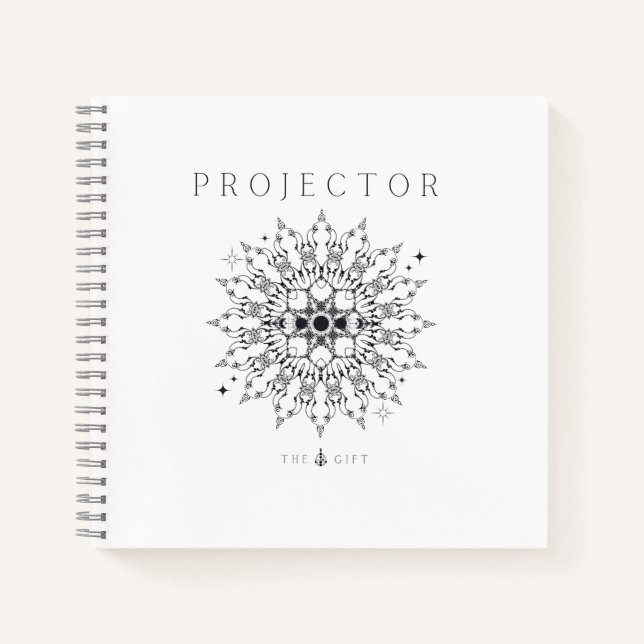 Projector Typ Human Design Notizbuch (Vorderseite)