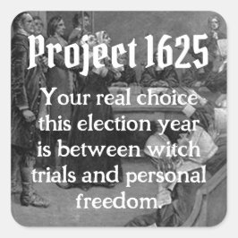 Projekt 1625 quadratischer aufkleber