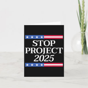 Projekt 2025 Anti Trump USA Flagge Politische Frau Karte