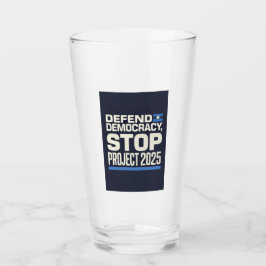 Projekt 2025 beenden - Demokratie verteidigen - Bl Glas