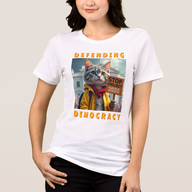 Projekt 2025 beenden Tri-Blend shirt (Vorderseite)