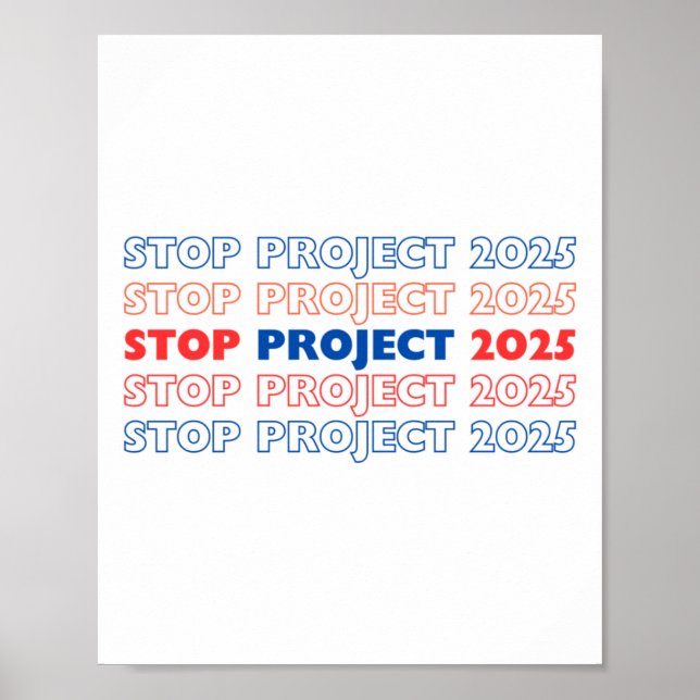 Projekt 2025 stoppen 13 poster (Vorne)
