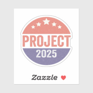 Projekt 2025 Trump American Patroitic USA Aufkleber