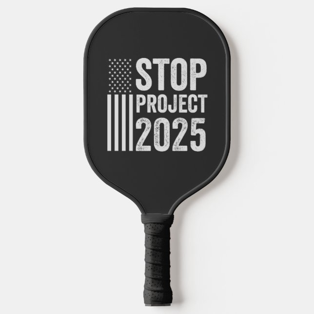 Projekt 2025 Trump Amerika Republikaner USA Pickleball Schläger (Vorderseite)