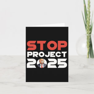 Projekt 2025 Trumps Projekt Anti Trump Patriotic Karte