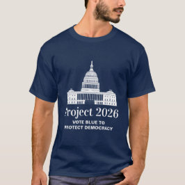 Projekt 2026 Stimme für Demokratie T-Shirt