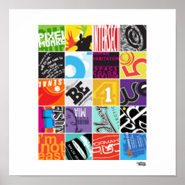 Projekt "20 Quadrate" I Poster