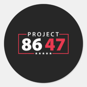 Projekt 8647 Resist Subtle Foxtrot Delta Tango Pro Runder Aufkleber