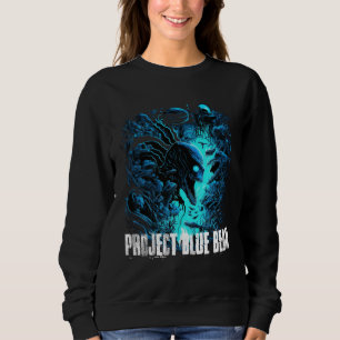 Projekt Blue Beam falsche Alien-Invasion Sweatshirt