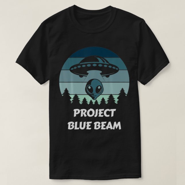 Projekt Blue Beam T-Shirt (Design vorne)