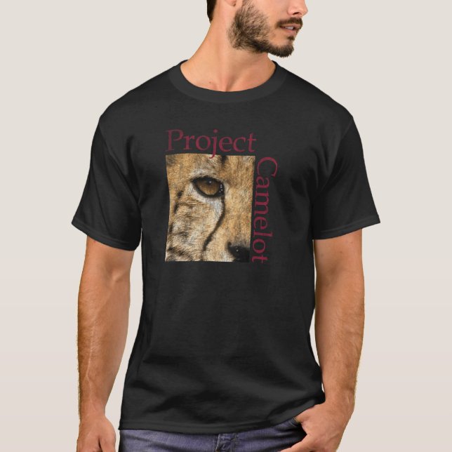 Projekt Camelot (verwitterter Blick) T-Shirt (Vorderseite)