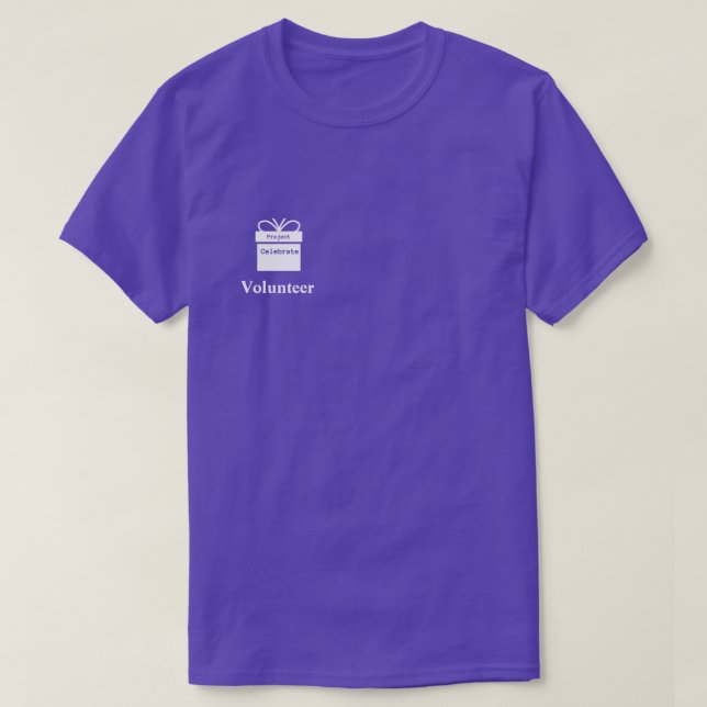 Projekt Celebrate - Volunteer Shirt (Design vorne)
